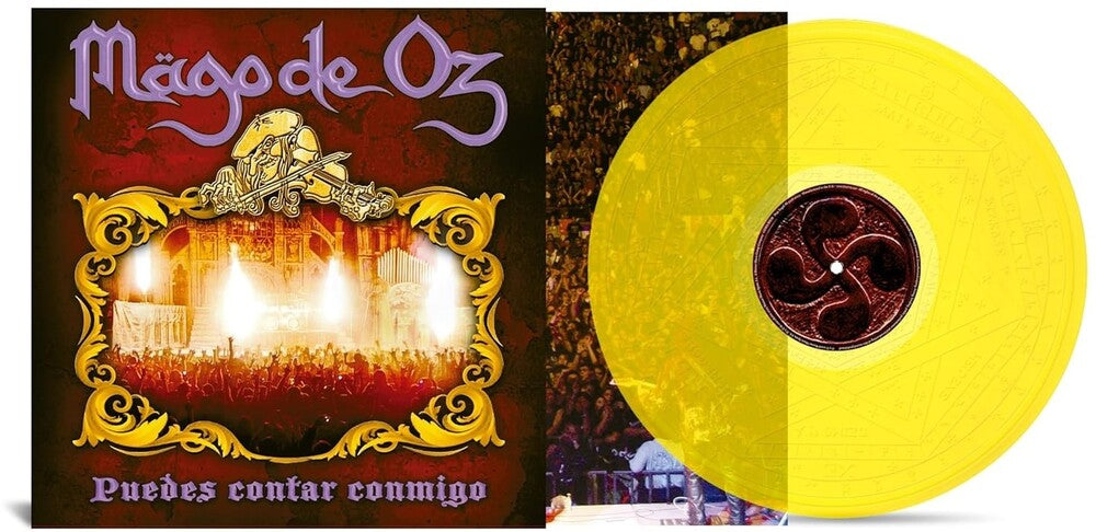 Mago De Oz- Puedes Contar Conmigo - Yellow Vinyl [Colored Vinyl] (Ylw) - VINYL