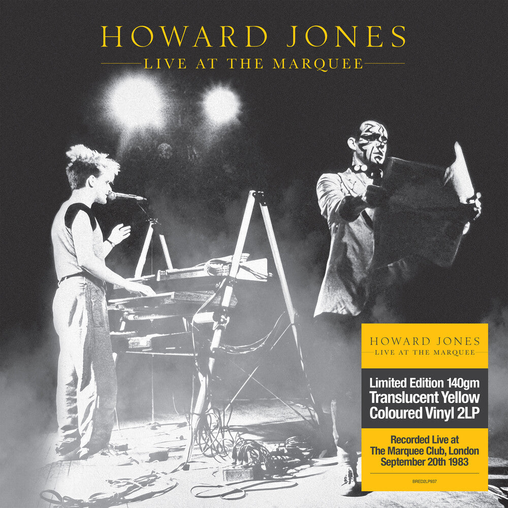 Howard Jones- Live At The Marquee [Clear Vinyl] (Ylw) (Uk) - VINYL