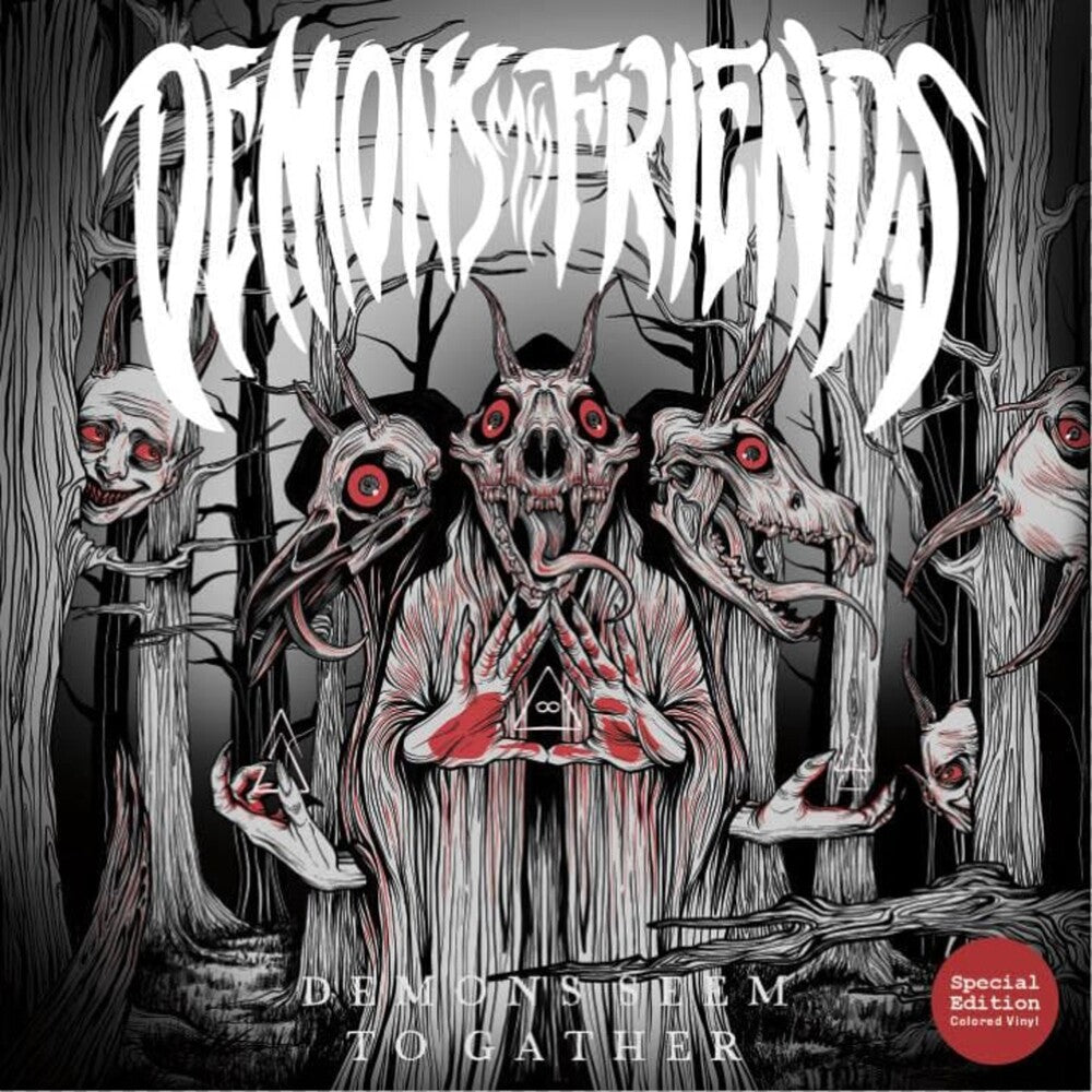 Demons My Friends- Demons Seem To Gather [Colored Vinyl] (Red) (Mrb) - VINYL