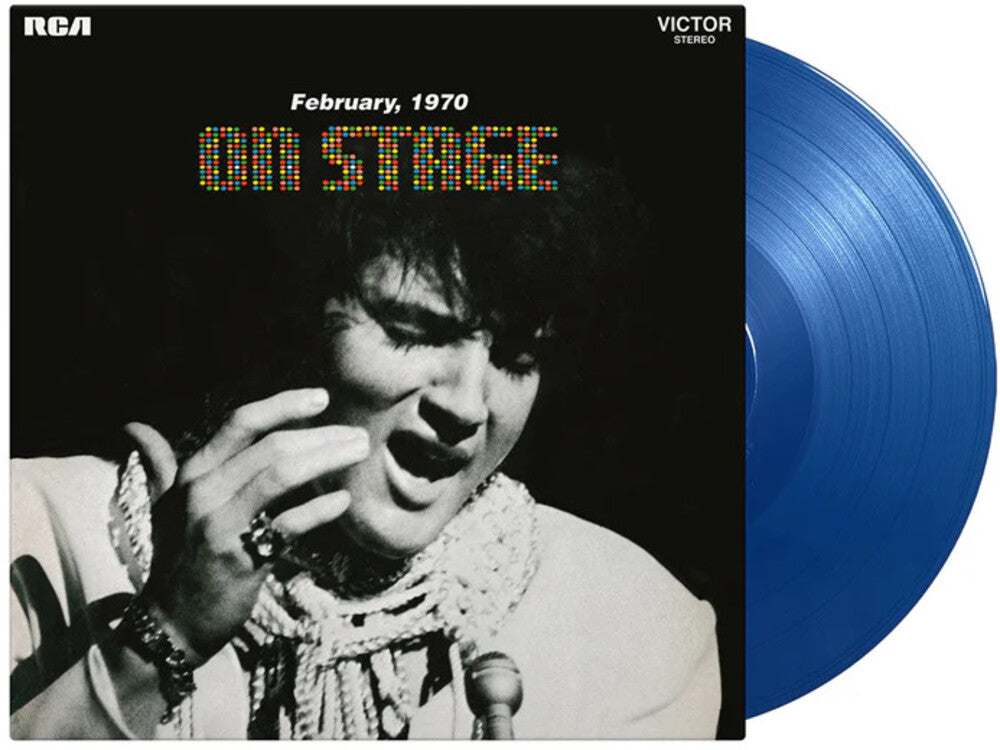 Elvis Presley- On Stage: February 1970 [180g Blue] - VINYL