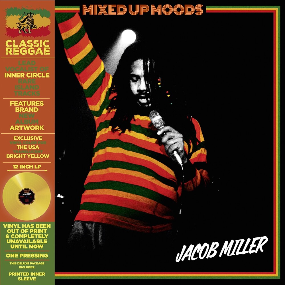 Jacob Miller- Mixed Up Moods - Yellow [Colored Vinyl] [Deluxe] [Limited Edition] (Ylw) - VINYL