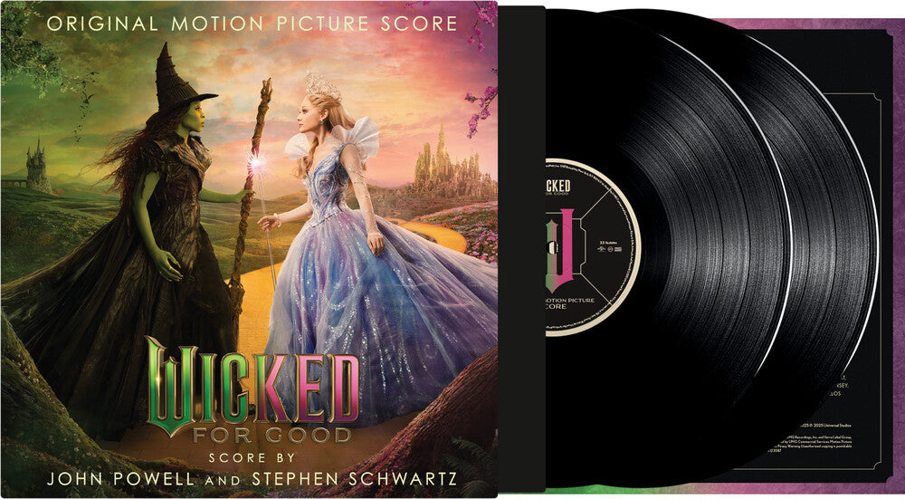 John Powell/Stephen Schwartz- Wicked: For Good (The Original Motion Picture Score) [2 LP] - VINYL
