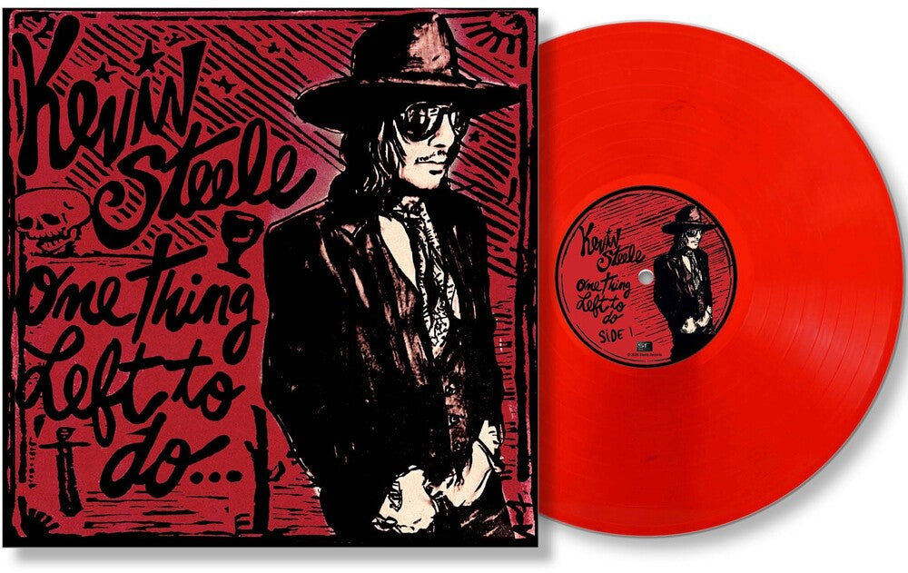 Kevin Steele- One Thing Left To Do - Red [Colored Vinyl] [Limited Edition] (Red) - VINYL