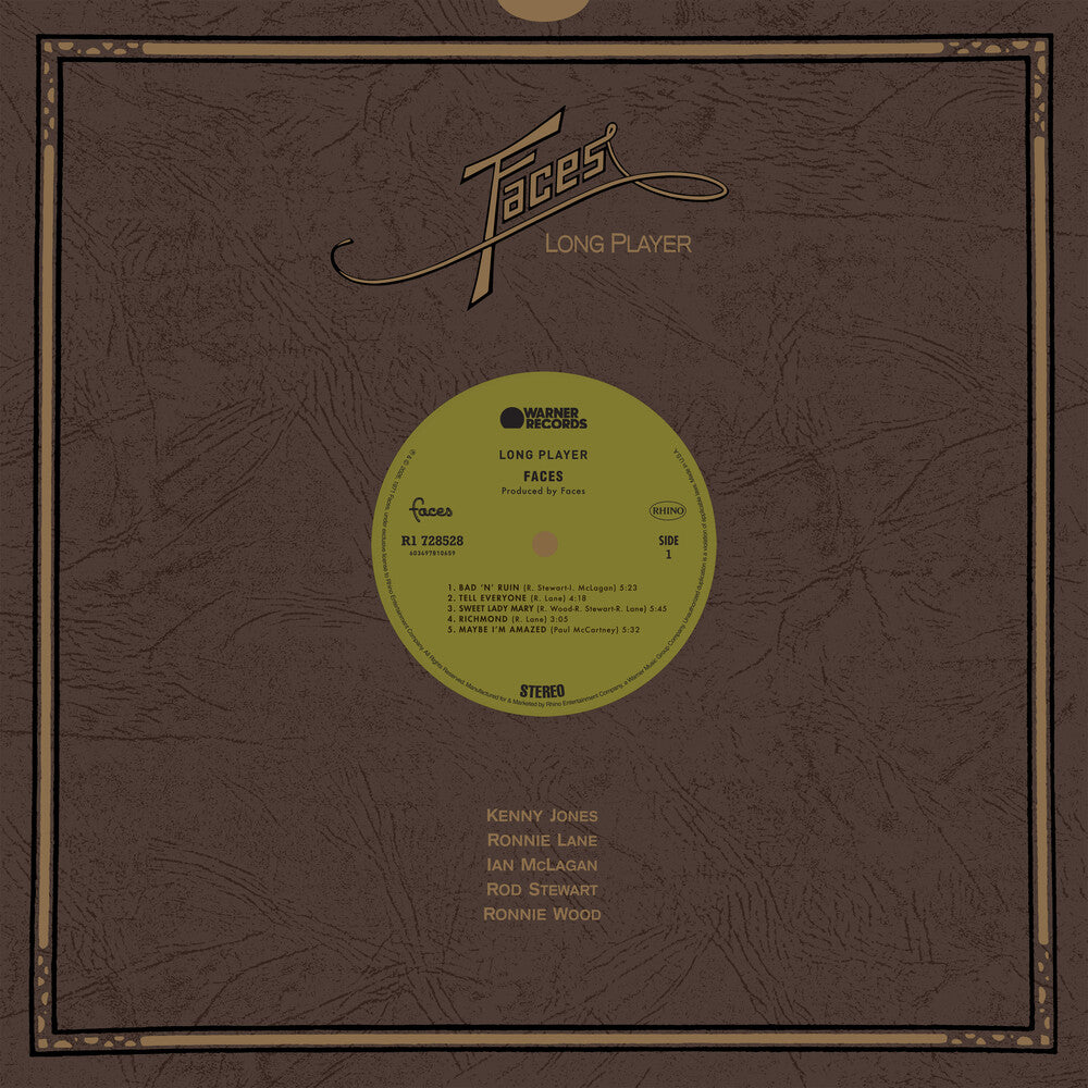 Faces- Long Player (SYEOR 2026) [Limited Edition] - VINYL