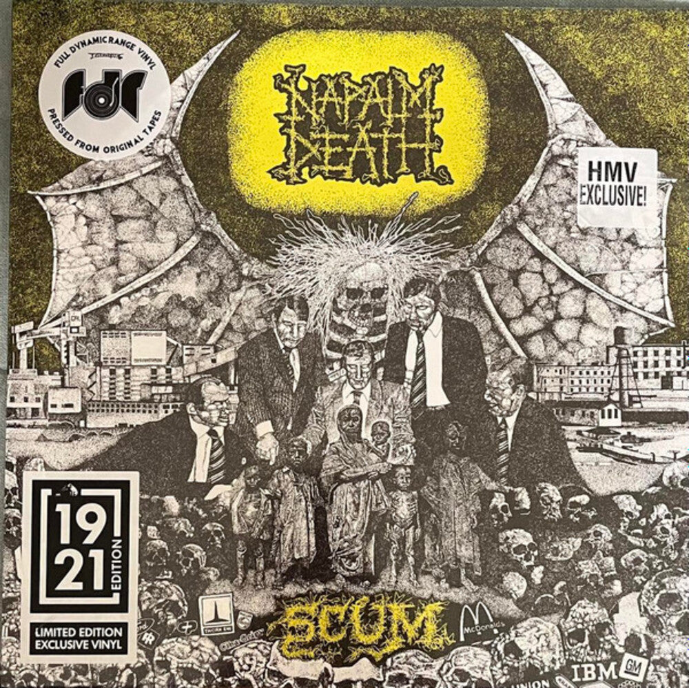 Napalm Death- Scum - White Vinyl [Colored Vinyl] (Wht) (Uk) - VINYL
