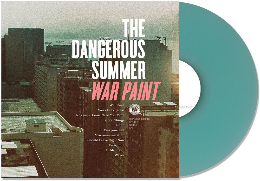 Dangerous Summer- War Paint - Blue (Blue) [Colored Vinyl] - VINYL