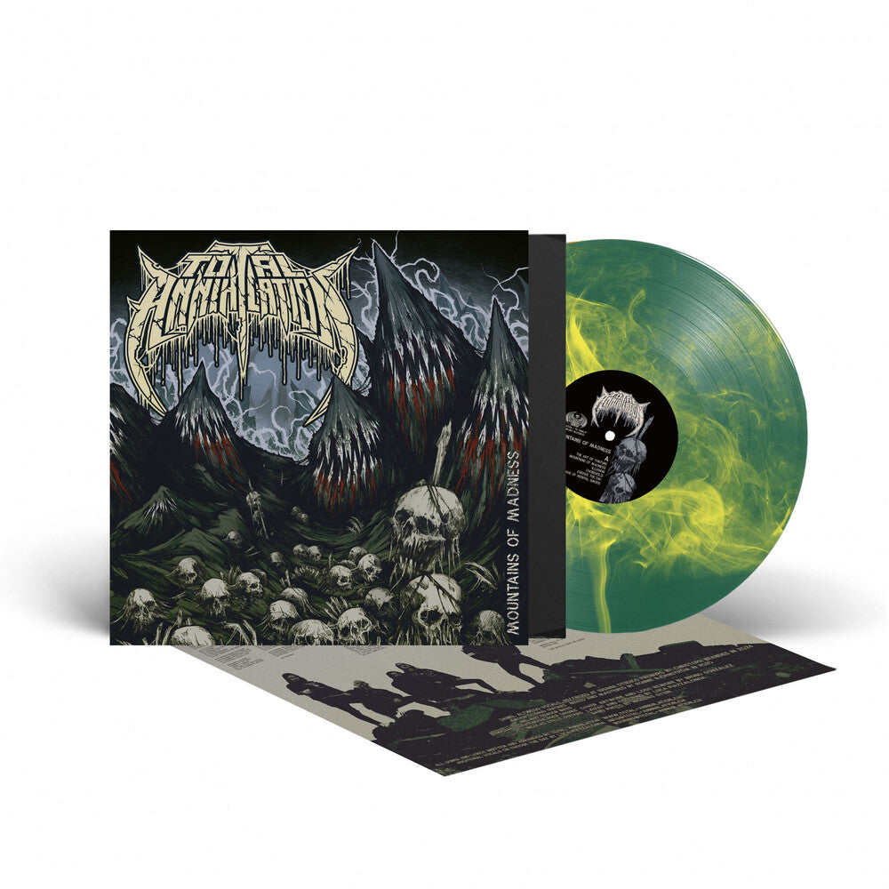 Total Annihilation- Mountains Of Madness - Green/Yellow [Colored Vinyl] (Grn) - VINYL