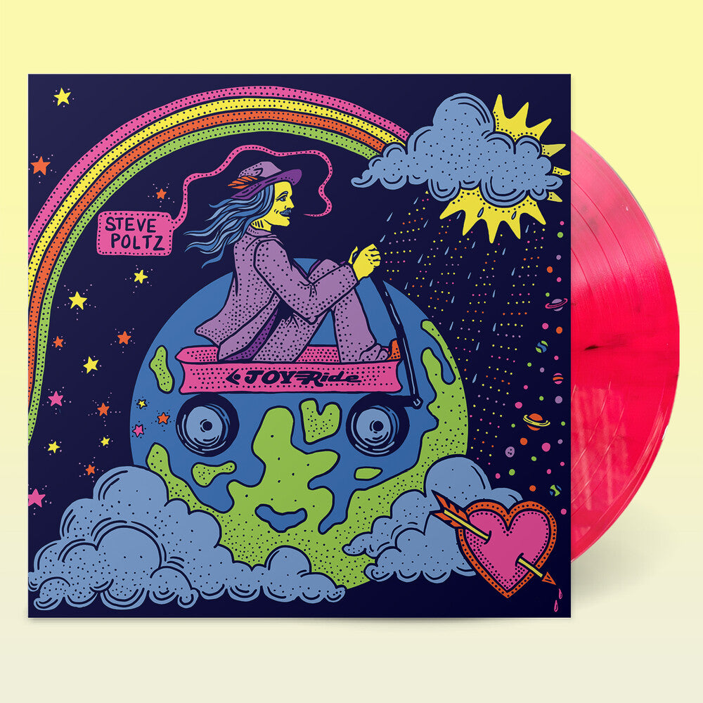 Steve Poltz- Joyride - Pink [Colored Vinyl] [Limited Edition] (Ofgv) (Pnk) [Download Included] - VINYL