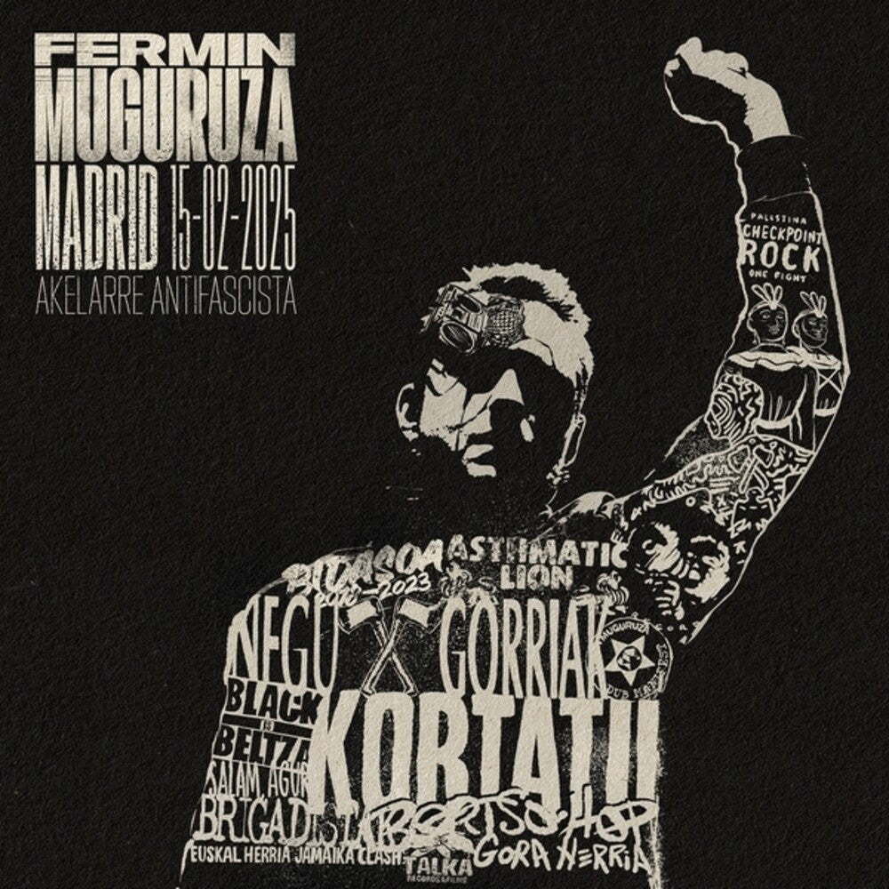 Fermin Muguruza- Madrid 15-02-2025: Akelarre Antifacista - VINYL