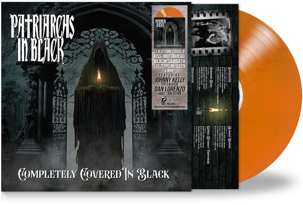 Patriarchs in Black- Completely Covered In Black (Bonus Track) [Colored Vinyl] - VINYL