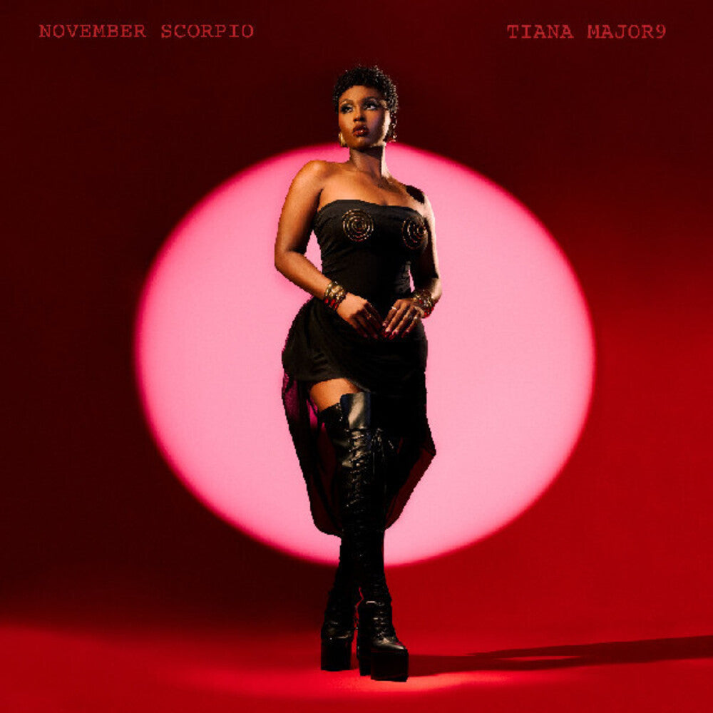 Tiana Major9- November Scorpio [Clear Vinyl] (Red) - VINYL
