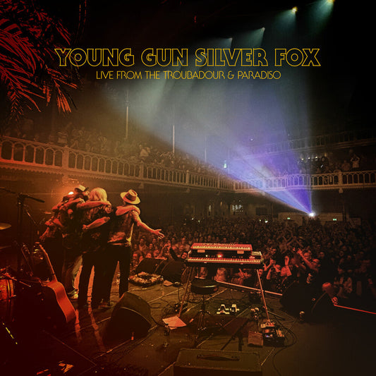 Young Gun Silver Fox- Live From The Troubadour & Paradiso (Blue) [Colored Vinyl] - VINYL