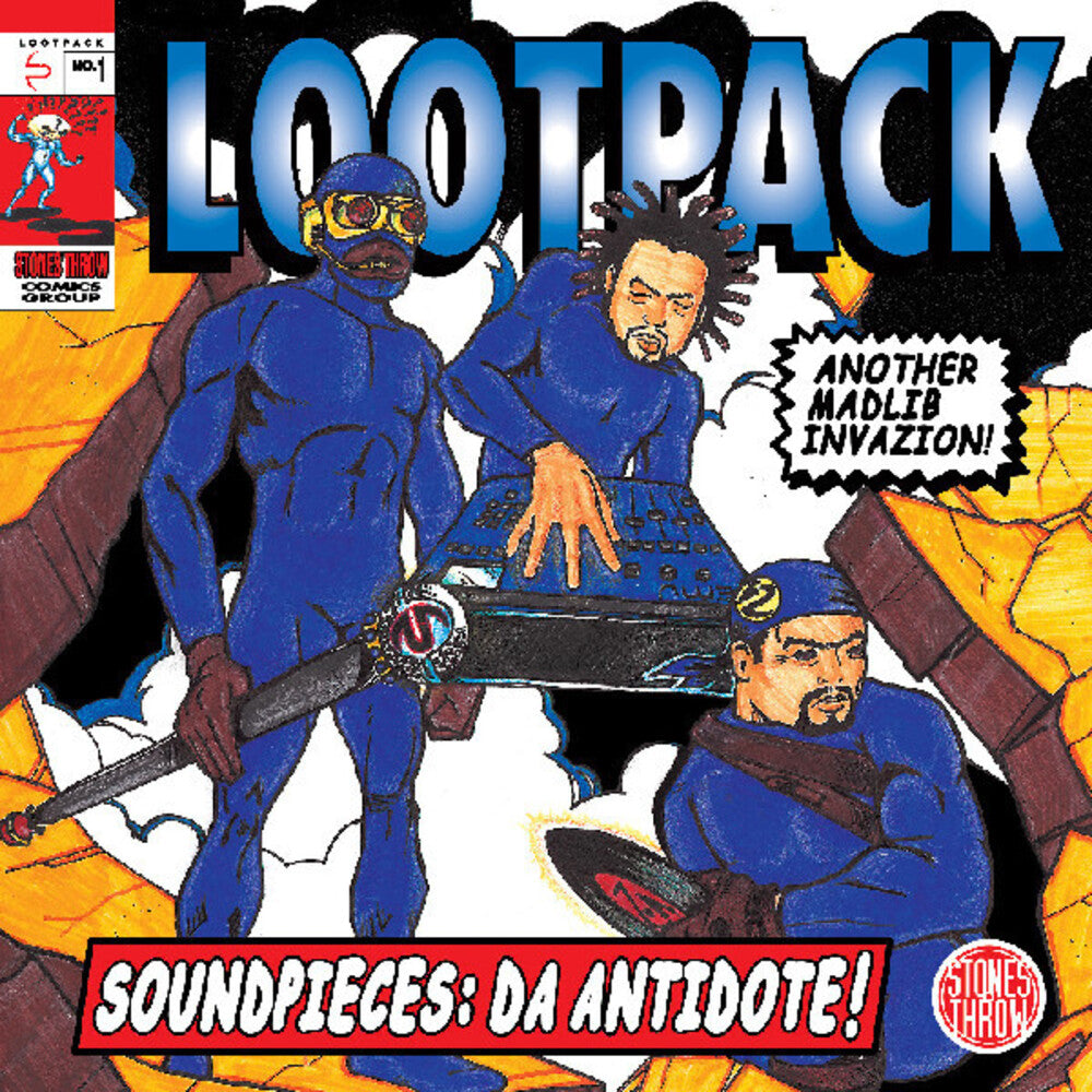 Lootpack- Soundpieces: Da Antidote (Blue) [Colored Vinyl] (Red) (Ylw) - VINYL