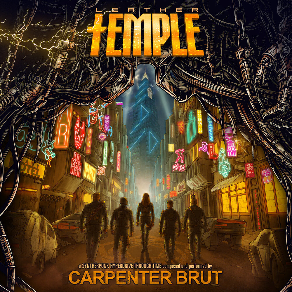 Carpenter Brut- Leather Temple [Indie Exclusive Yellow] - VINYL