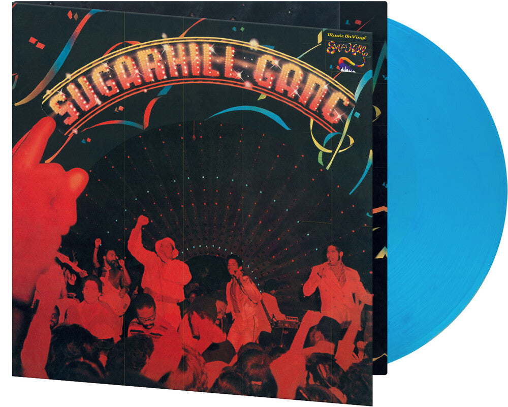 Sugarhill Gang- Sugarhill Gang [Clear & Blue Marble 180 Gram] - VINYL