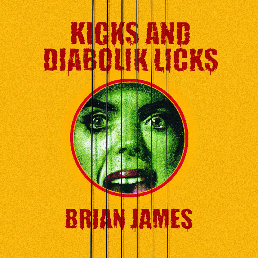 Brian James- Kicks And Diabolik Licks [Colored Vinyl] (Ylw) - VINYL