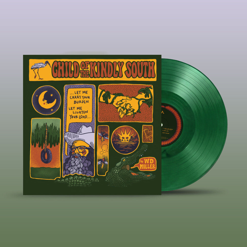 W Miller .D.- Child Of The Kindly South - Green [Colored Vinyl] (Grn) - VINYL