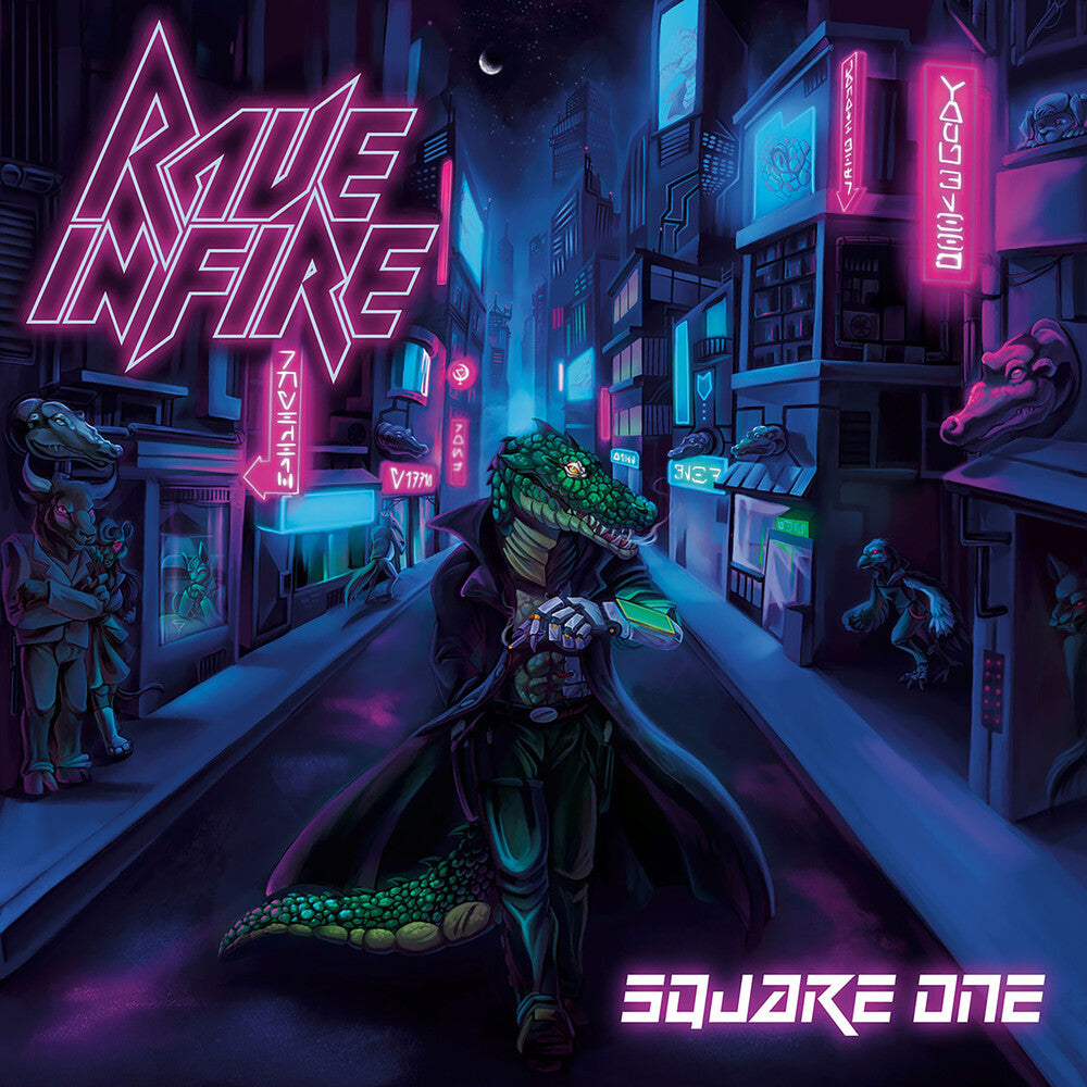 Rave in Fire- Square One - Pink [Colored Vinyl] (Pnk) - VINYL