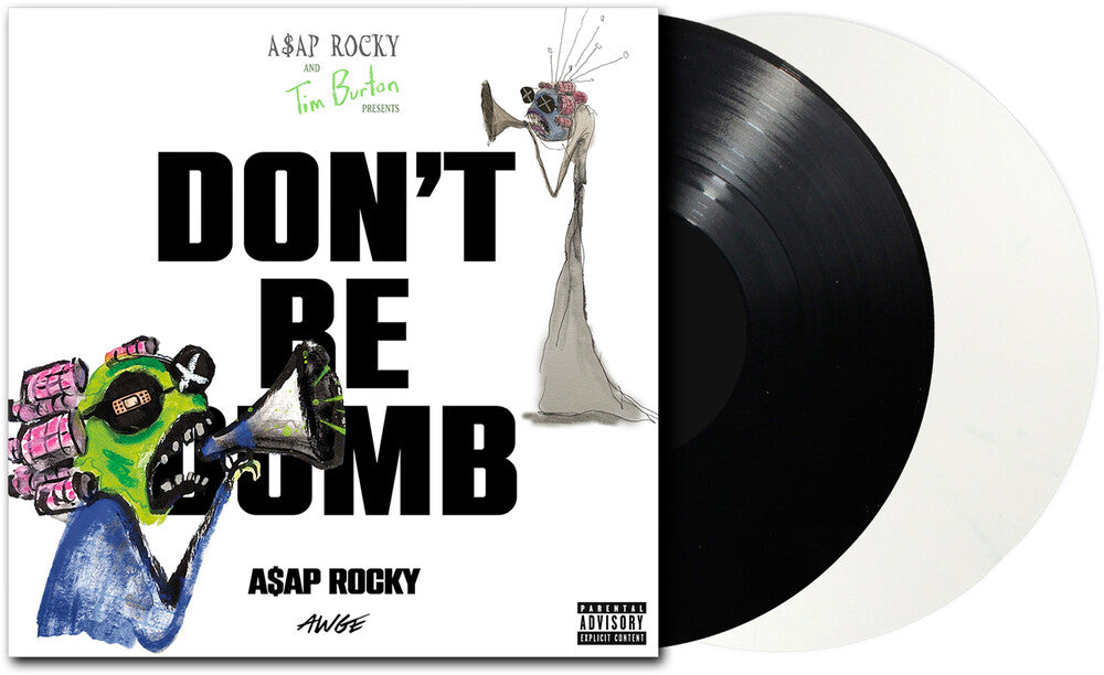 A$AP Rocky- Don't Be Dumb [Black and White] - VINYL