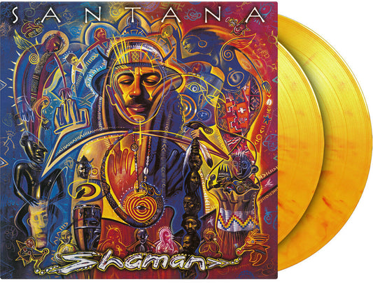 Santana- Shaman [Colored Vinyl] [180 Gram] (Org) (Red) (Ylw) - VINYL