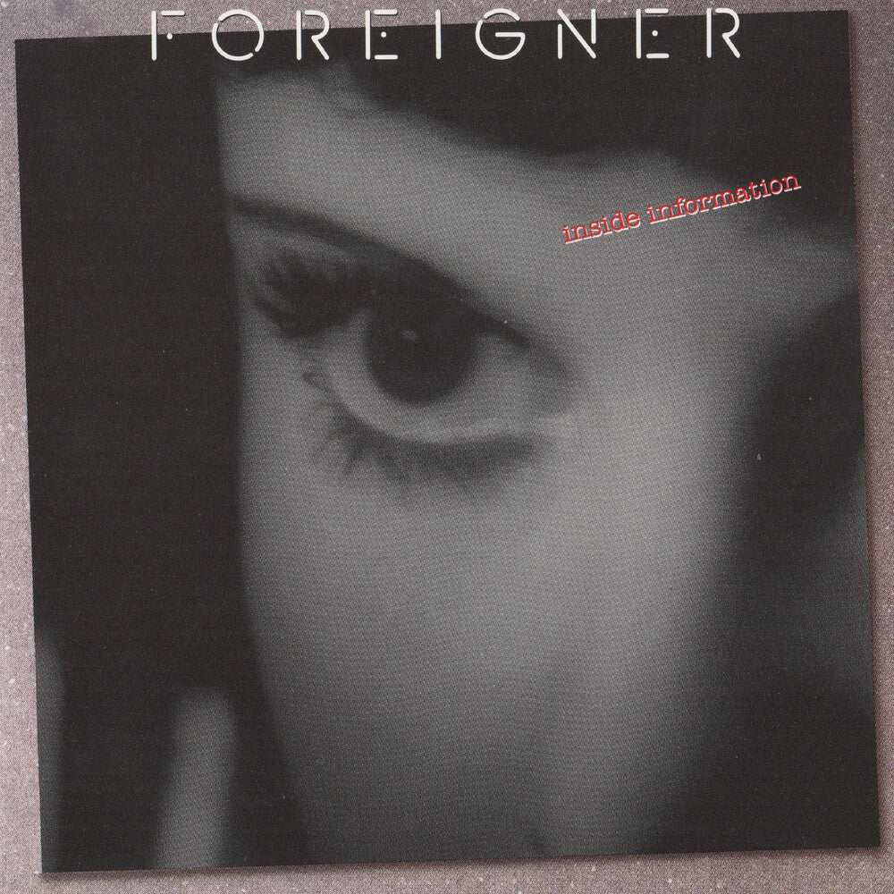 Foreigner- Inside Information [Clear Vinyl] (Gate) [Limited Edition] (Red) - VINYL