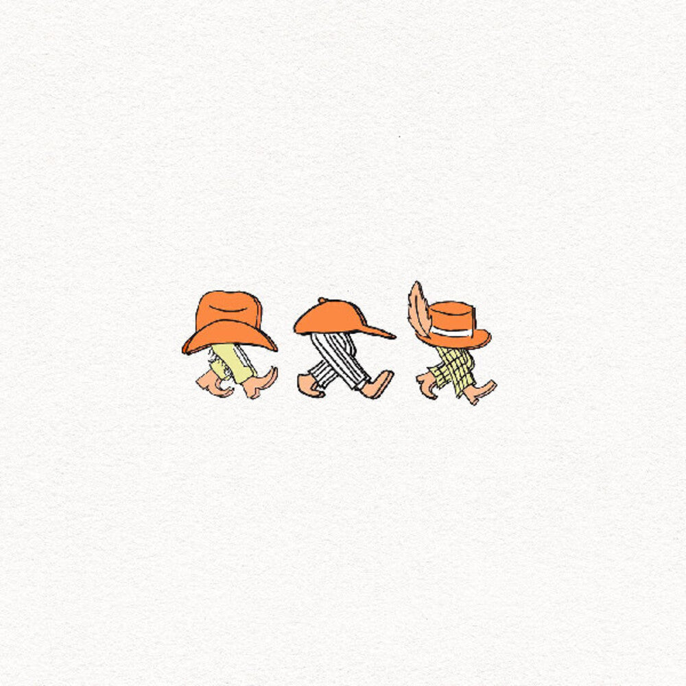 Bad Bad Hats- Walkman (Limited Edition Cloudy Orange Crush Vinyl) - VINYL