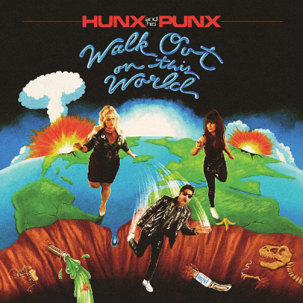 Hunx And His Punx- Walk Out On This World [Clear Vinyl] (Grn) [Download Included] (Spla) - VINYL