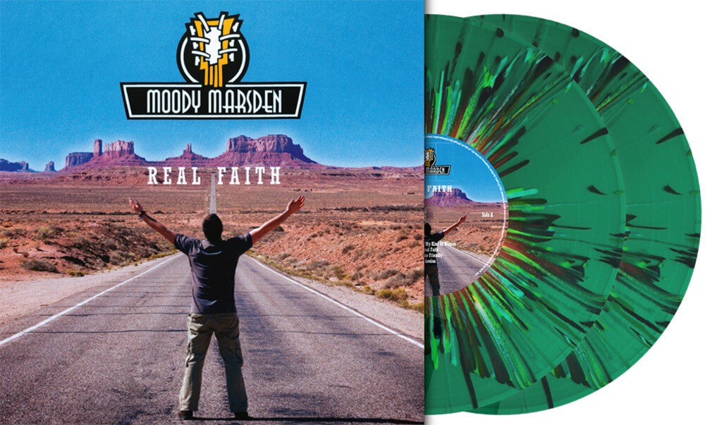 Moody Marsden- Real Faith - Splatter Vinyl [Colored Vinyl] (Spla) (Fra) - VINYL