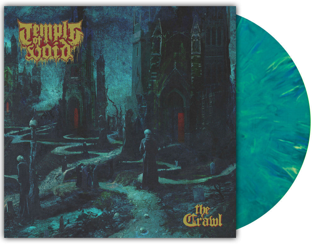 Temple Of Void- The Crawl [Custom Blue Marble] - VINYL