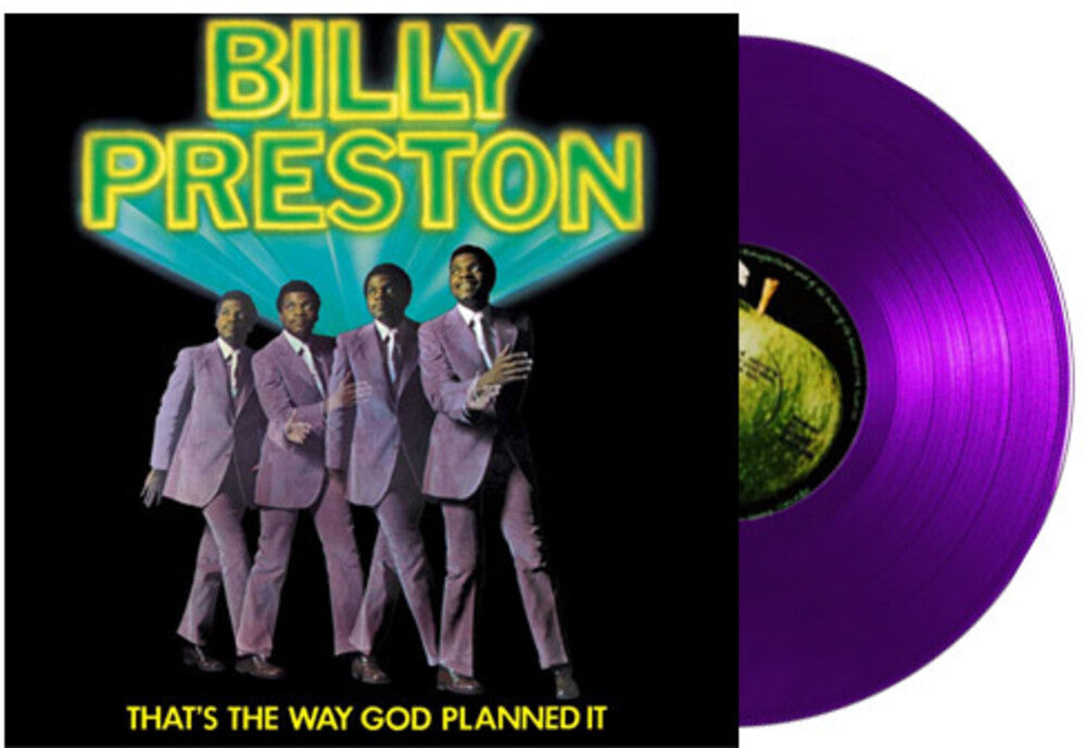 Billy Preston- That's The Way God Planned It [Colored Vinyl] (Purp) - VINYL