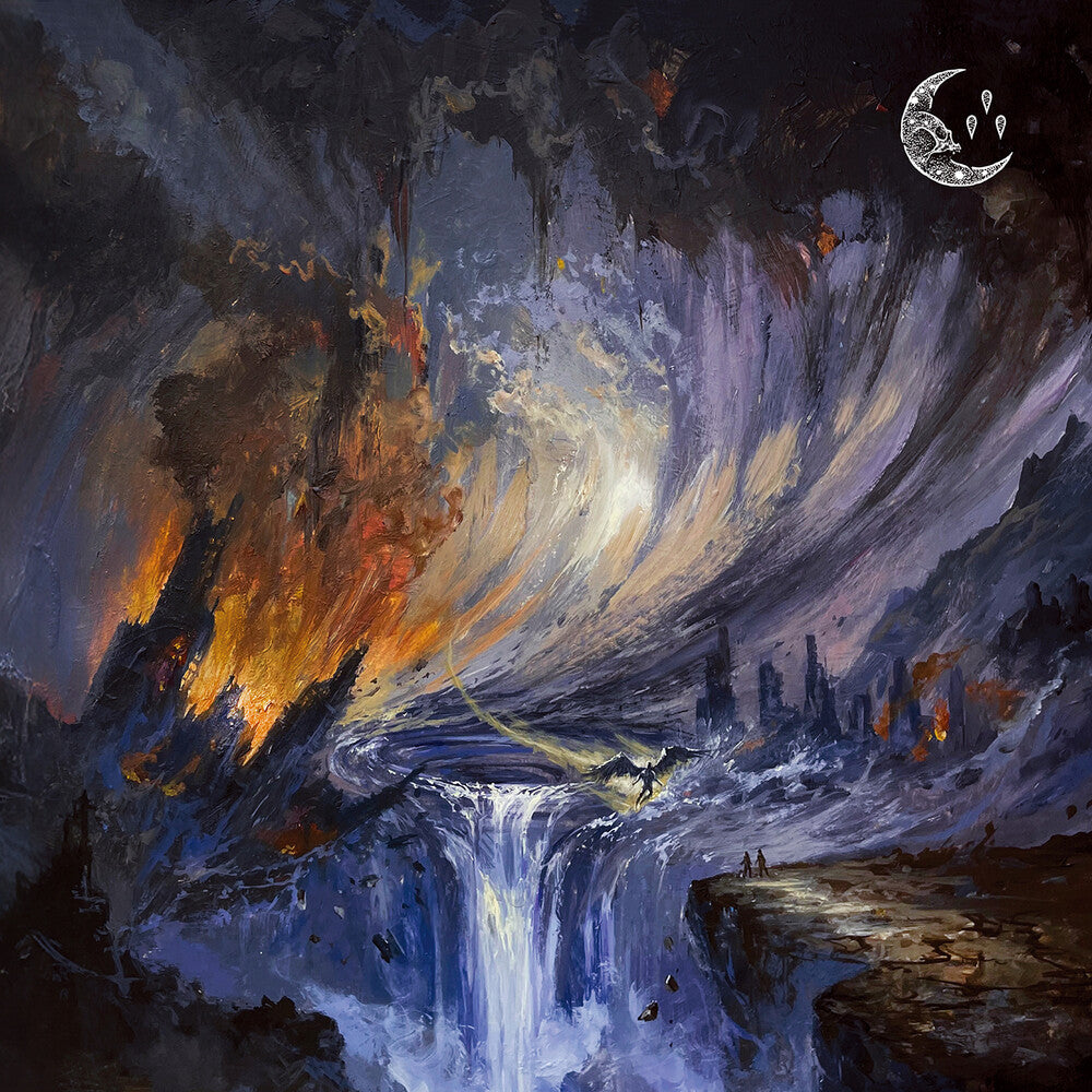 Currents- All That Follows [Blue w/ Black and Orange Splatter Vinyl] (DAMAGED) - VINYL