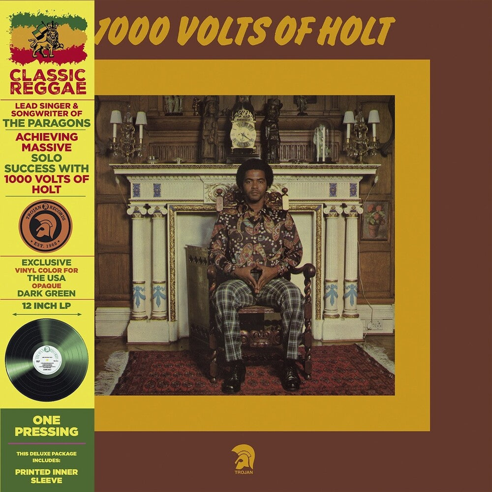 John Holt- 1000 Volts Of Holt - Green [Colored Vinyl] [Deluxe] (Grn) - VINYL