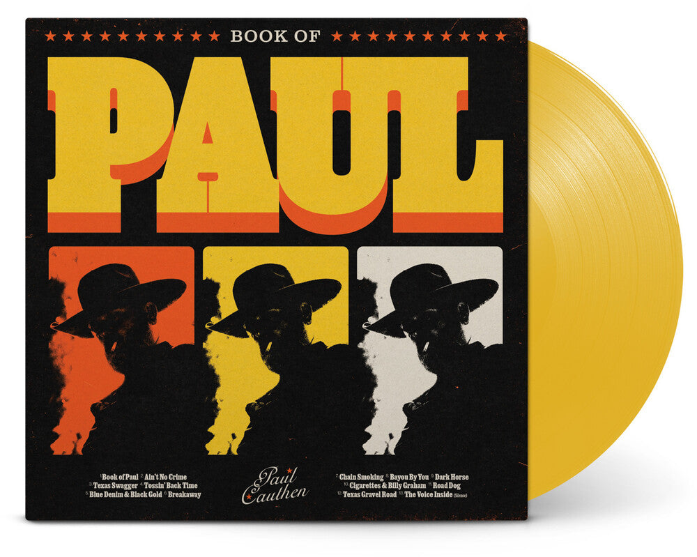 Paul Cauthen- Book of Paul [Opaque Canary Yellow] - VINYL