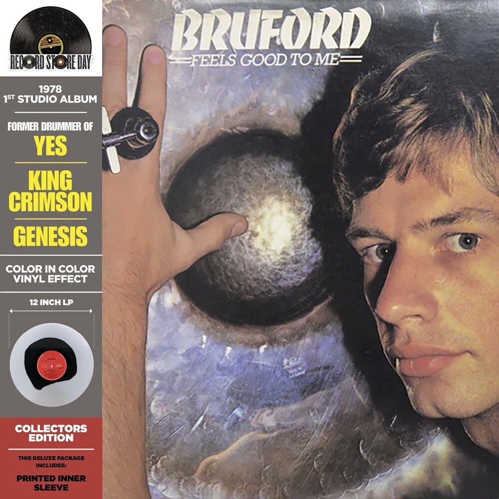 Bruford- Feels Good To Me (Deluxe Collectors Edition Crystal Clear Blue) [RSD 2026] - VINYL