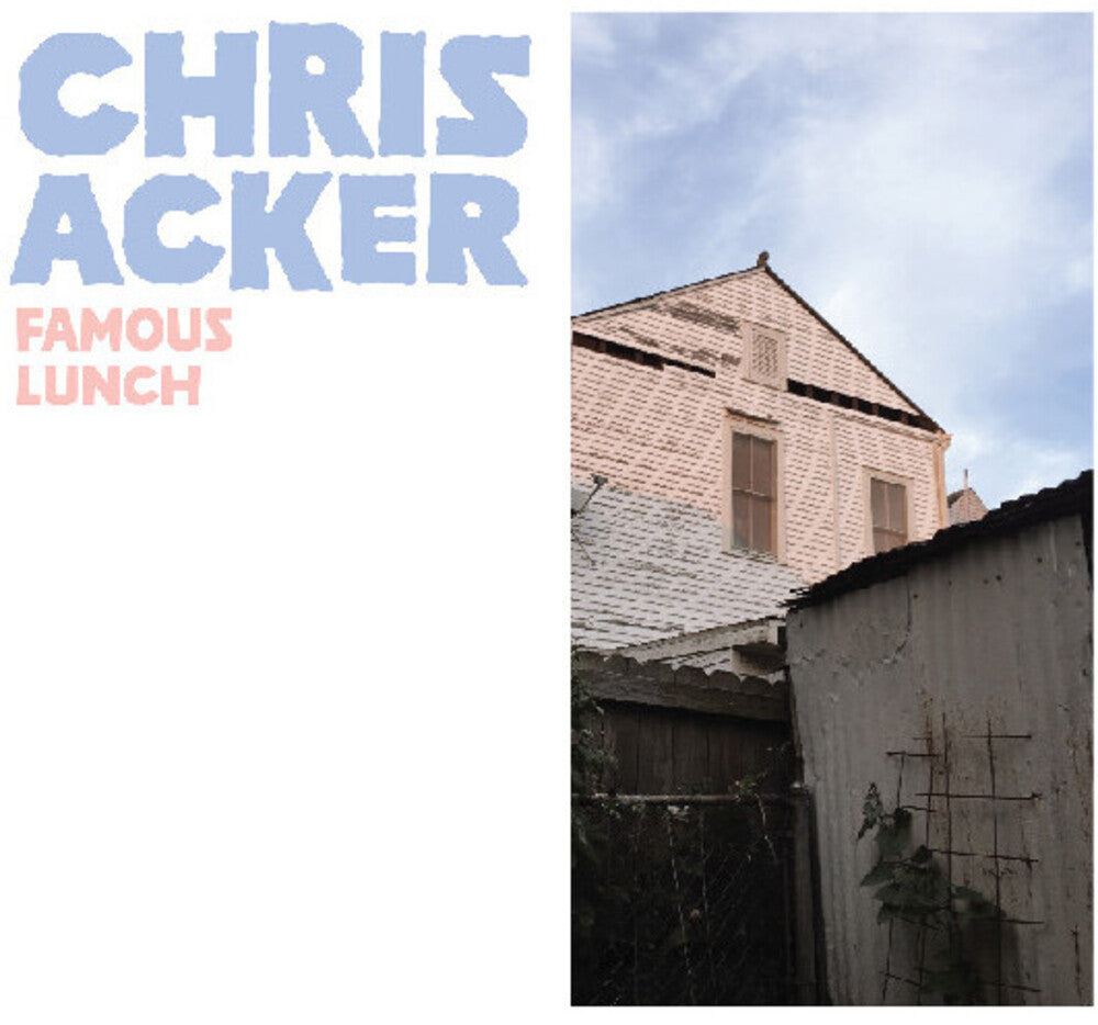 Chris Acker- Famous Lunch [Colored Vinyl] (Wht) - VINYL