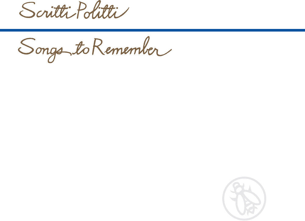 Scritti Politti- Songs To Remember - VINYL