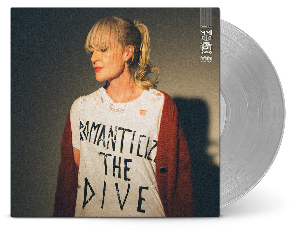 Metric- Romanticize The Dive [Indie Exclusive Metallic Silver] - VINYL