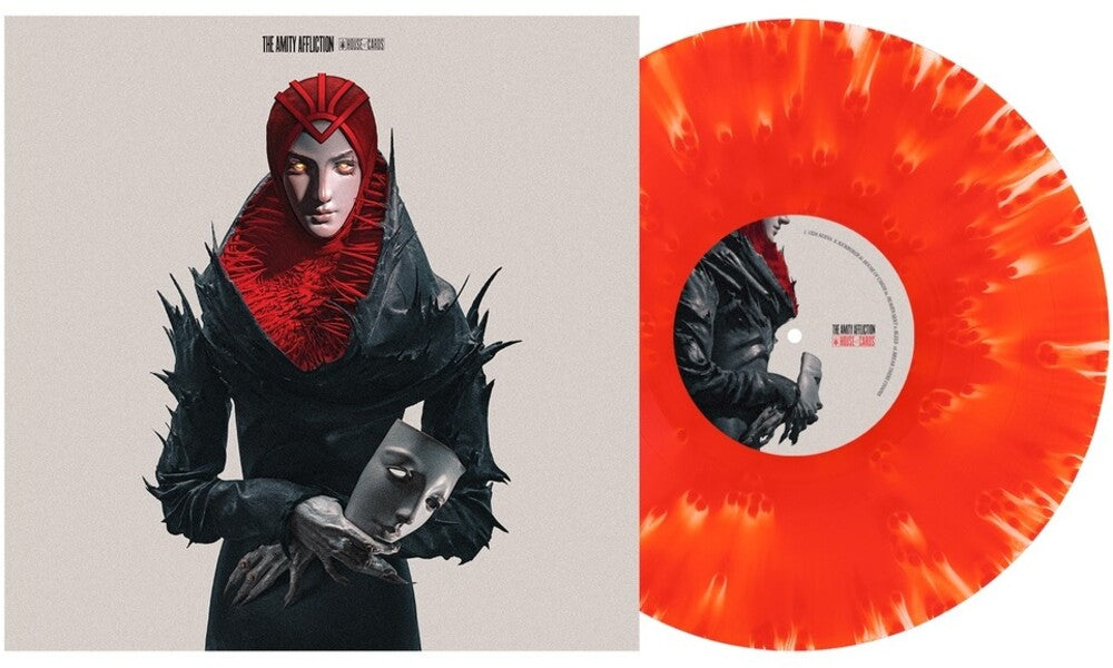 The Amity Affliction- House of Cards [Cloudy Blood Red] - VINYL