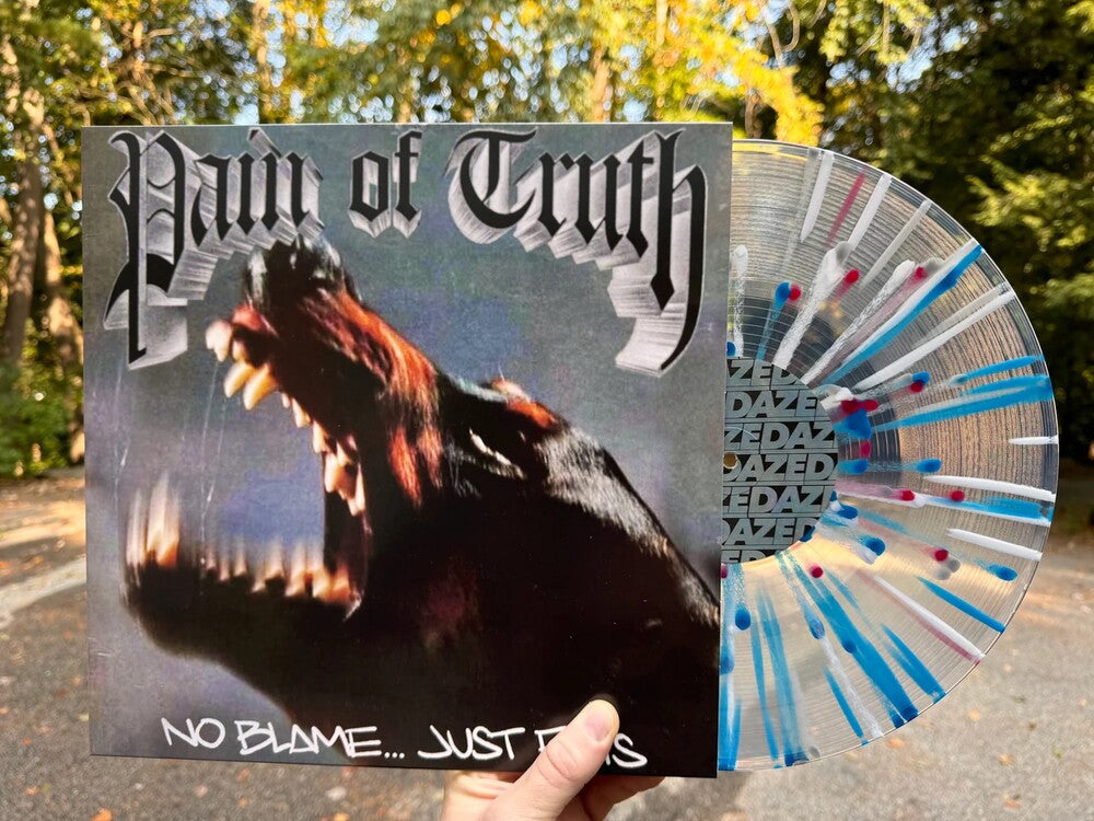 Pain Of Truth- No Blame Just Facts - Red/Blue (Blue) [Clear Vinyl] [Limited Edition] - VINYL