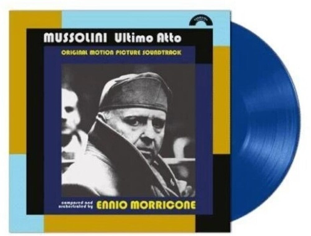 Ennio Morricone  (Blue) (Colv) (Ltd) (Ita)- Mussolini Ultimo Atto - O.S.T. - Blue Vinyl (Blue) - VINYL