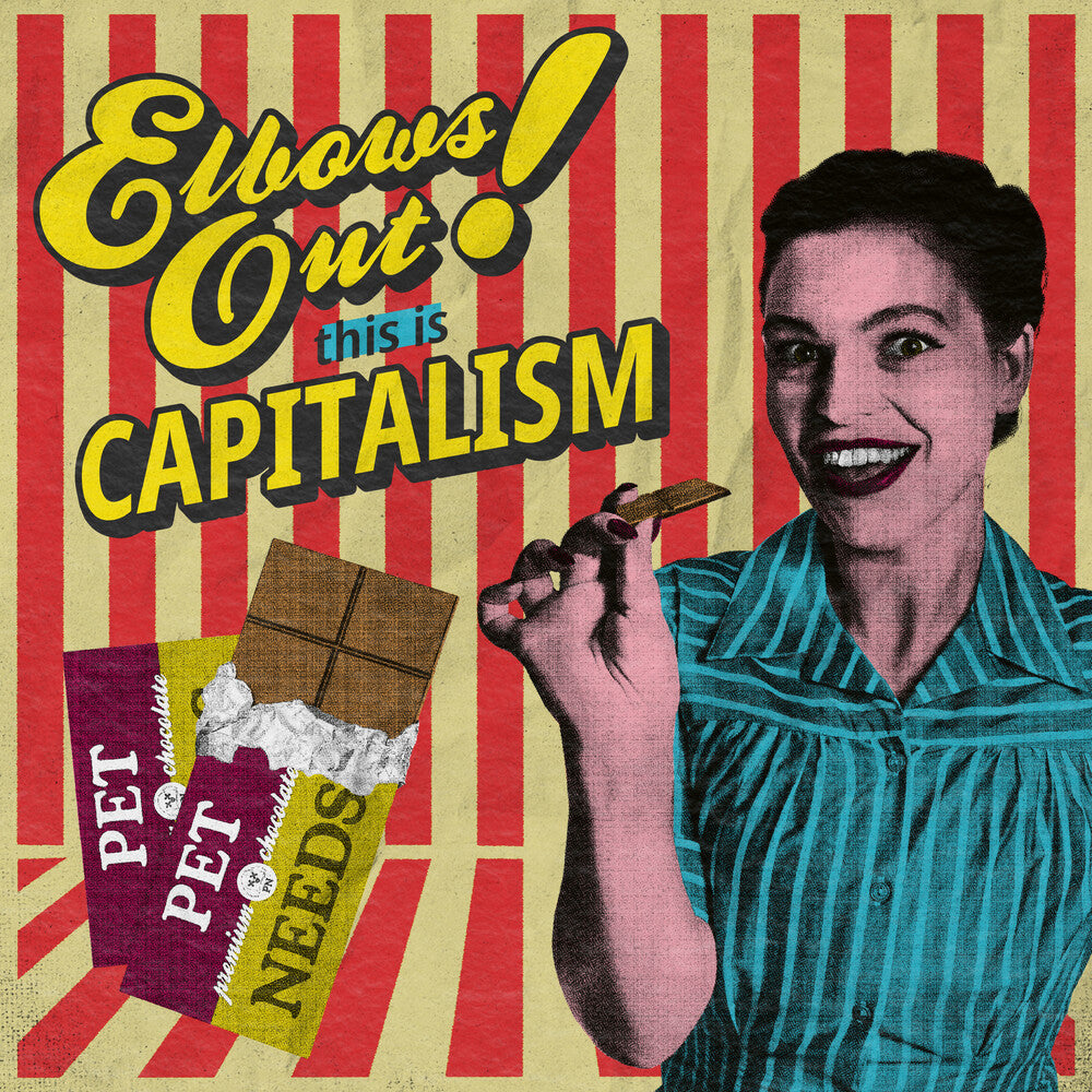 PET NEEDS- Elbows Out This Is Capitalism [Colored Vinyl] (Red) - VINYL