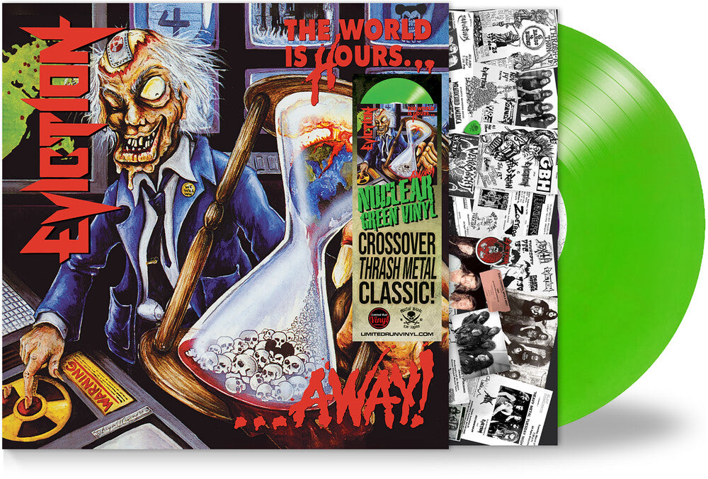 Eviction- World Is Hours Away - Green [Colored Vinyl] (Grn) [Limited Edition] - VINYL