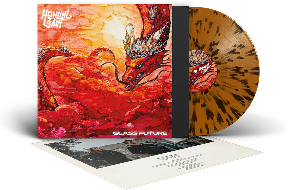 Howling Giant- Glass Future - Orange/Black (Blk) [Colored Vinyl] [Limited Edition] - VINYL