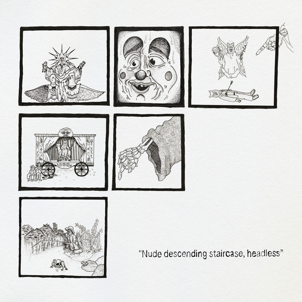 Teen Suicide- Nude Descending Staircase Headless - Gray [Colored Vinyl] - VINYL
