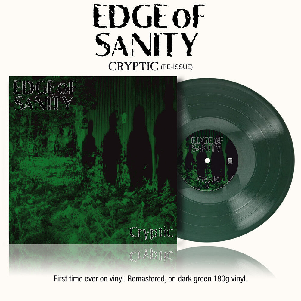 Edge Of Sanity- Cryptic [Colored Vinyl] (Grn) [180 Gram] [Reissue] - VINYL