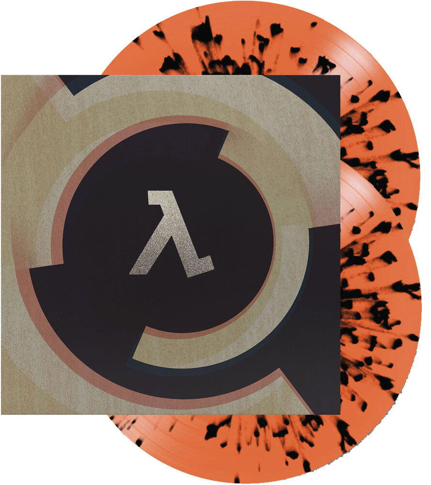 Valve- Half-Life: Alyx - O.S.T. [Indie Exclusive Orange with Black Splatter] - VINYL