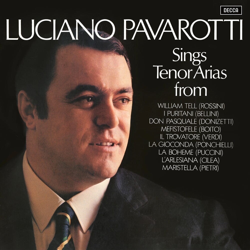 Luciano Pavarotti- Sings Tenor Arias From Italian Opera - VINYL