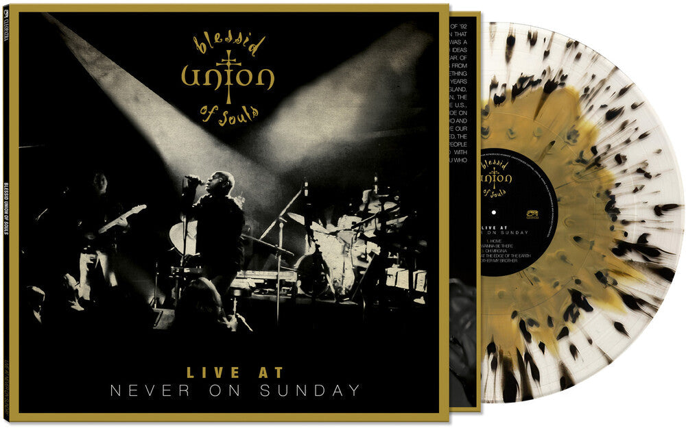 Blessid Union Of Souls- Live at Never On Sunday [Black / Clear / Gold Splatter Vinyl] - VINYL