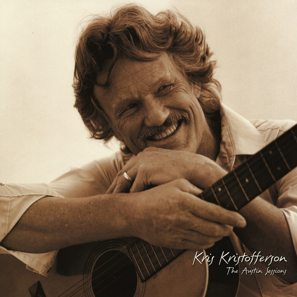 Kris Kristofferson- Austin Sessions (Aqu) [Colored Vinyl] [Limited Edition] (Exp) - VINYL