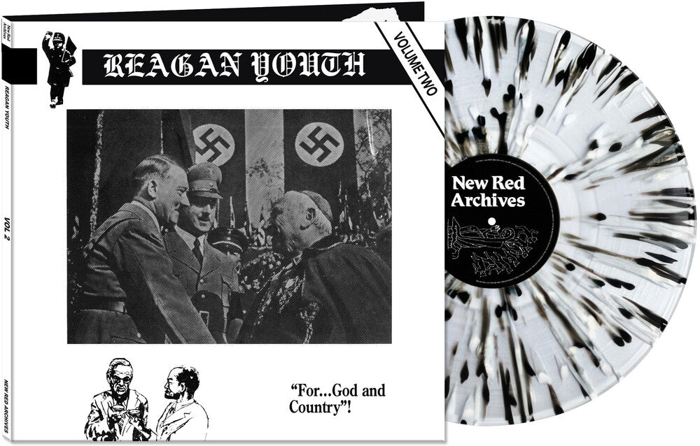 Reagan Youth- Volume Two [Black / White Splatter] - VINYL